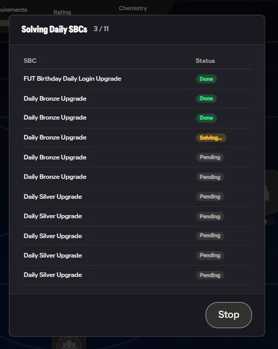 Batch Progress
